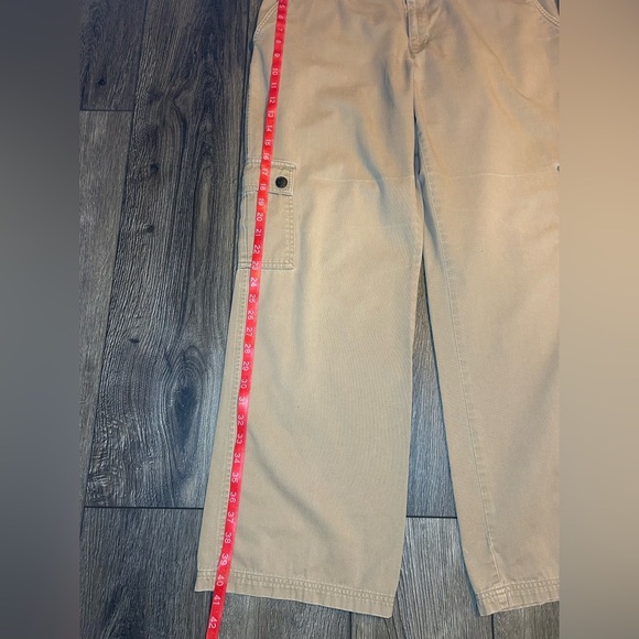 Dockers Women’s Cargo Pants Size 16 Khaki Beige Cotton Relaxed Fit - Picture 10 of 16